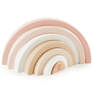 Bieco Tęczowy jeleń Ella - wieża Montessori