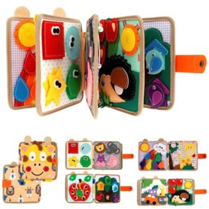 Busy Board - Edukacyjna zabawka Montessori dla niemowląt