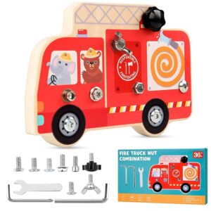 Drewniana deska wkręcana Montessori dla dzieci