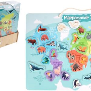 J.A.D.E - Tablica Magnetyczna z Zwierzętami