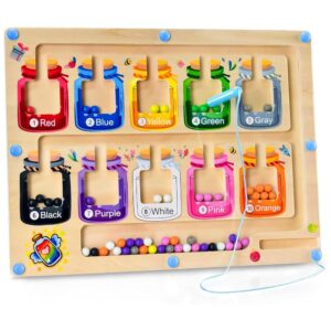 Labirynt magnetyczny Montessori dla dzieci