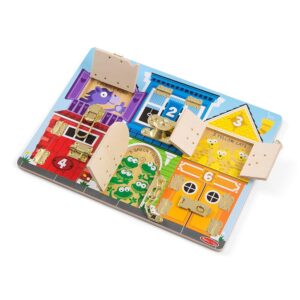 Melissa & Doug Tablica manipulacyjna z zamkami