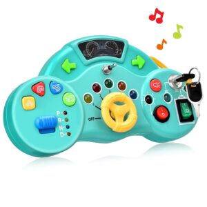 Montessori Busy Board z LED i dźwiękiem