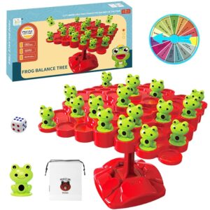 Montessori zabawka edukacyjna z żabą dla dzieci