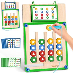 Vanplay Montessori drewniana zabawka edukacyjna