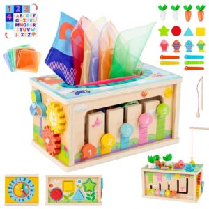 YAOZUP Montessori zabawka edukacyjna 8 w 1